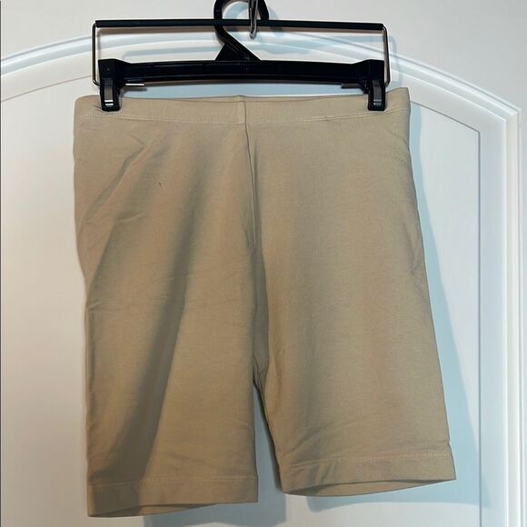 BNWT - COTTON CITIZEN SIENA BIKER SHORTS - OATMEAL - S - Picture 2 of 7